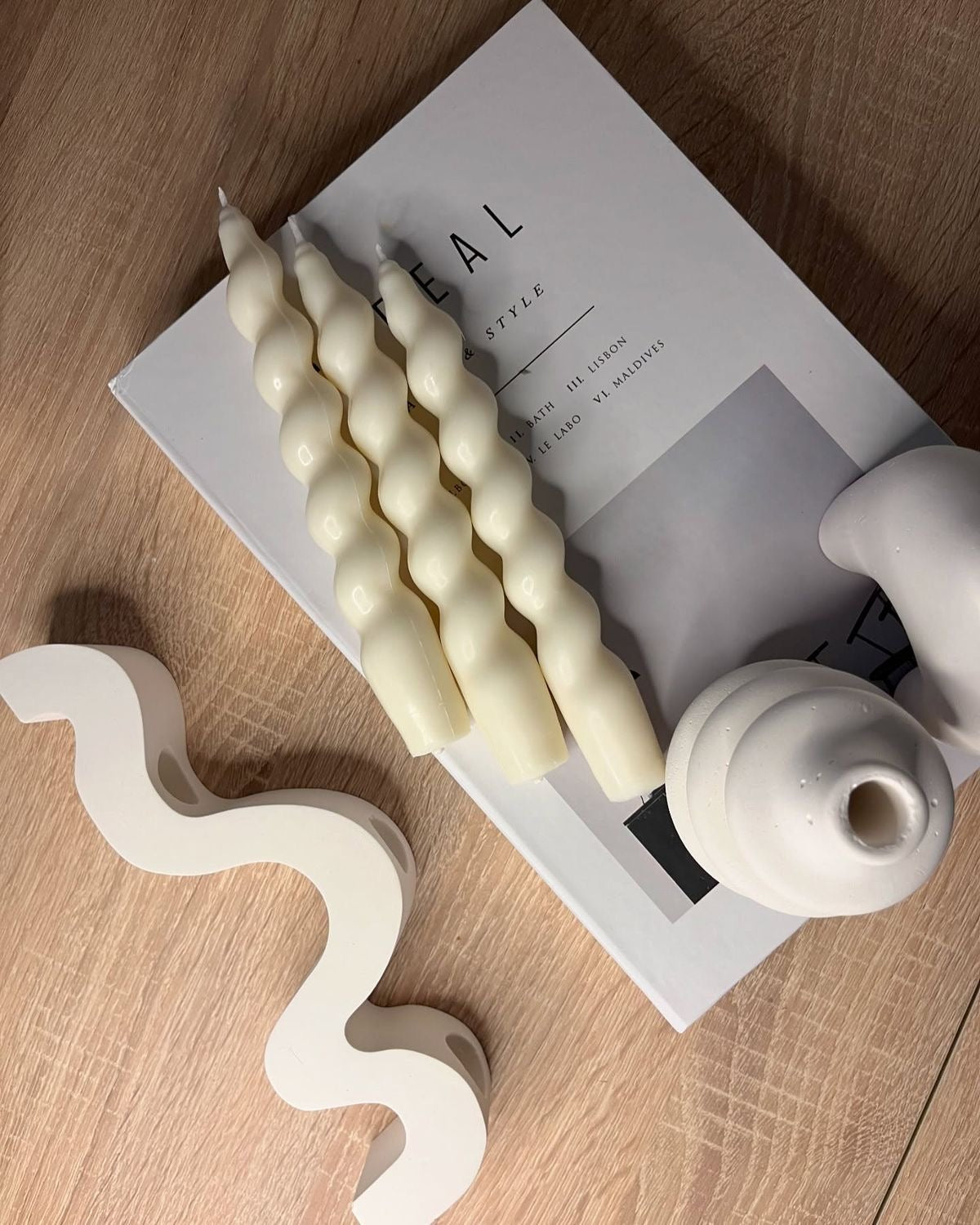 Set Candle Espiral