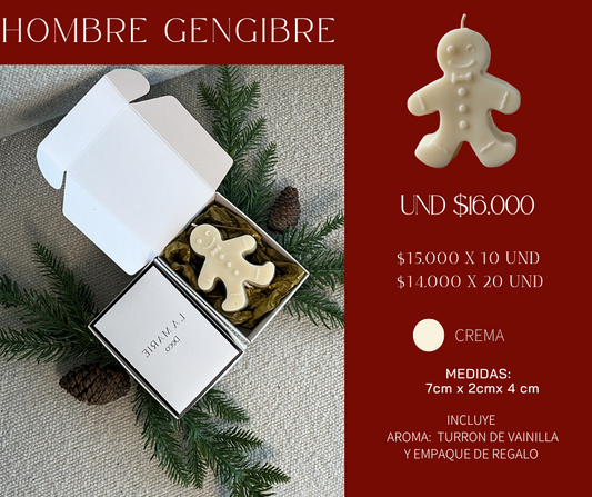HOMBRE GENGIBRE