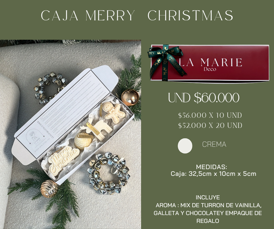 CAJA MERRY CHRISTMAS