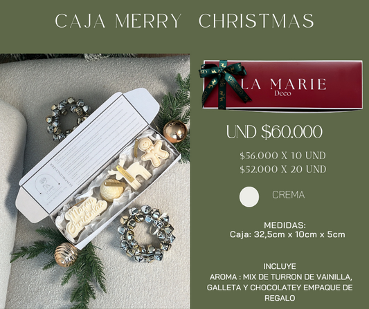 CAJA MERRY CHRISTMAS