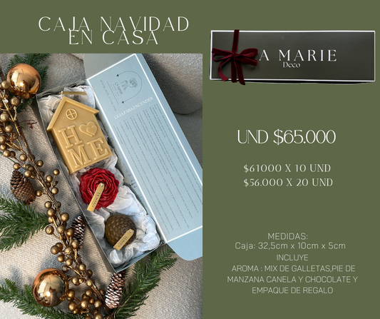 CAJA NAVIDAD EN CASA