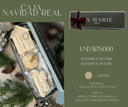 CAJA NAVIDAD REAL