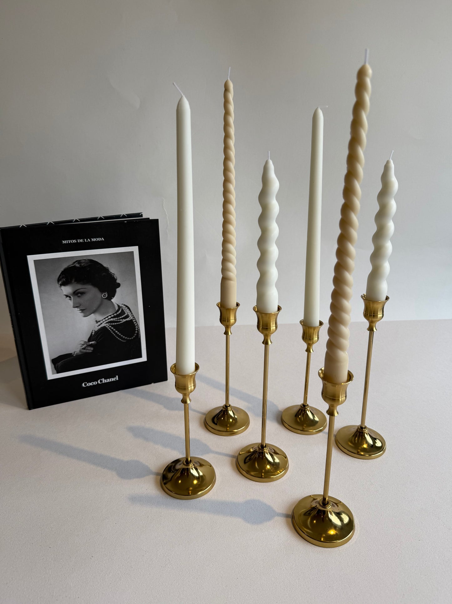 Candelabros Dorados