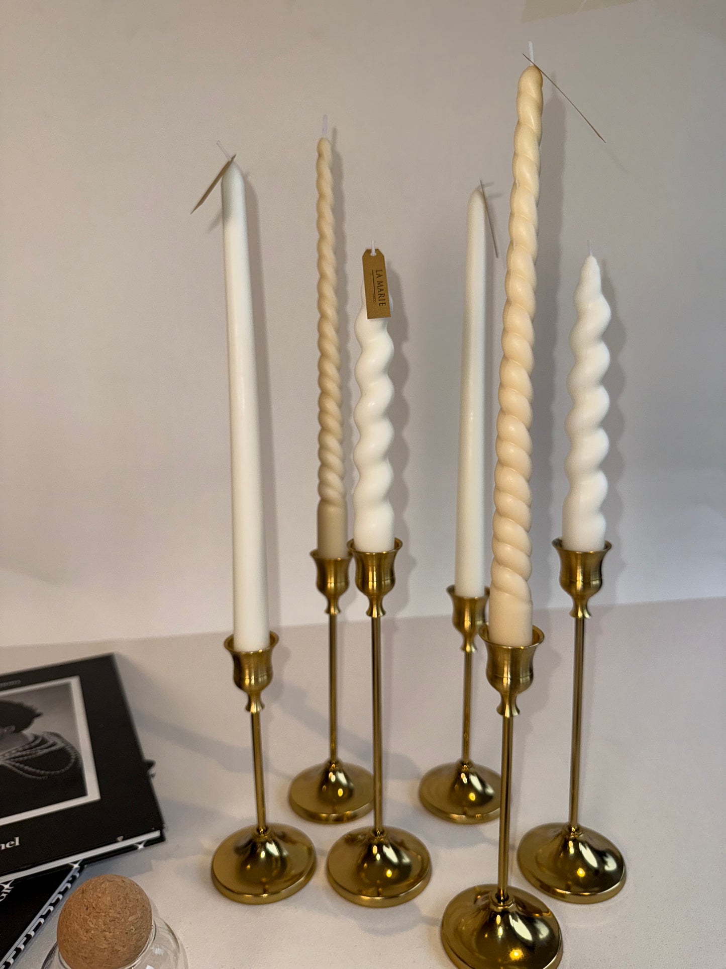 Candelabros Dorados