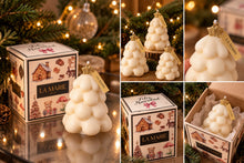 Árbol Estrella de Belén en su caja de regalo navideña