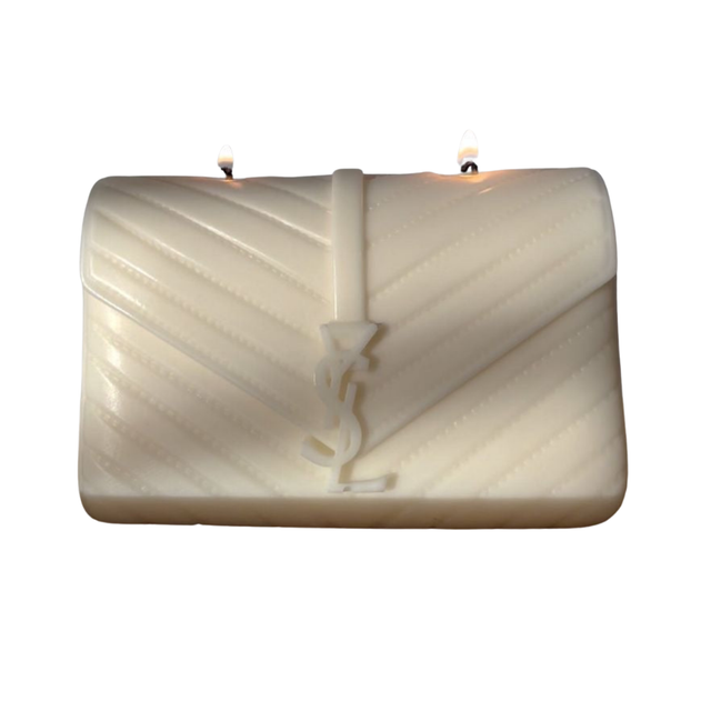Bag Saint, vela con forma de bolso de La Marie
