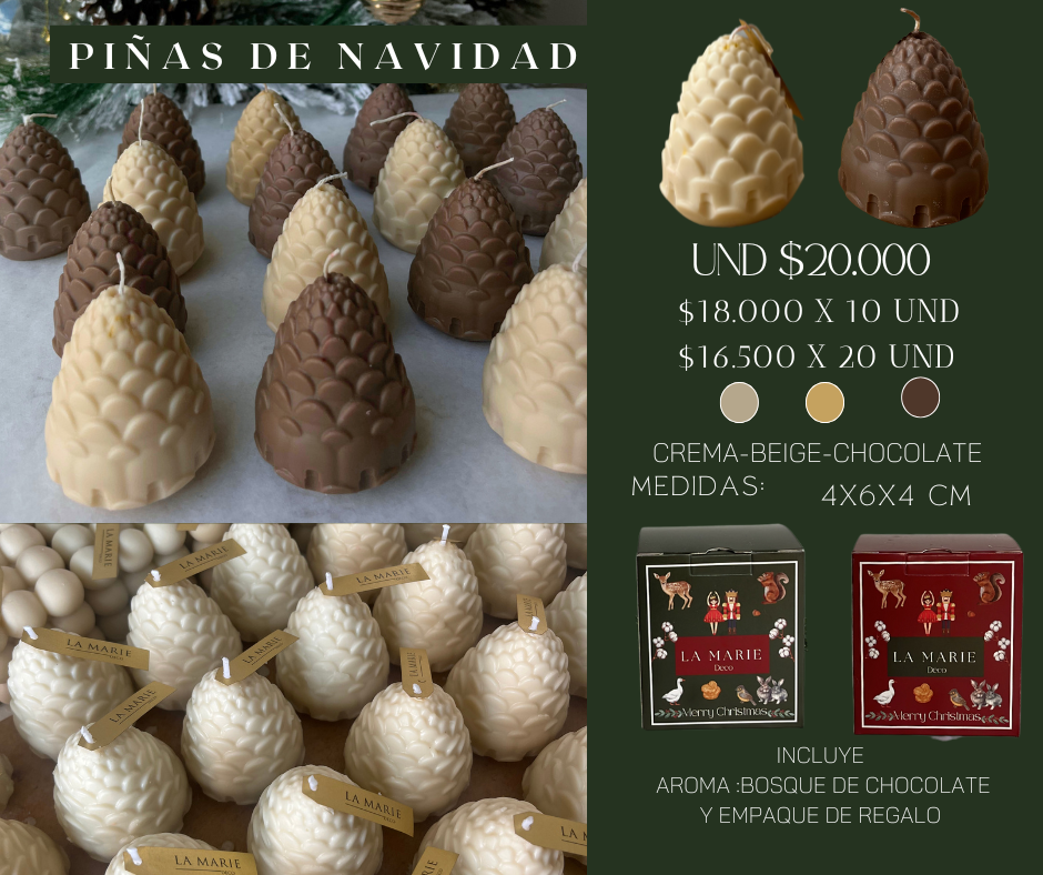 PIÑAS DE NAVIDAD