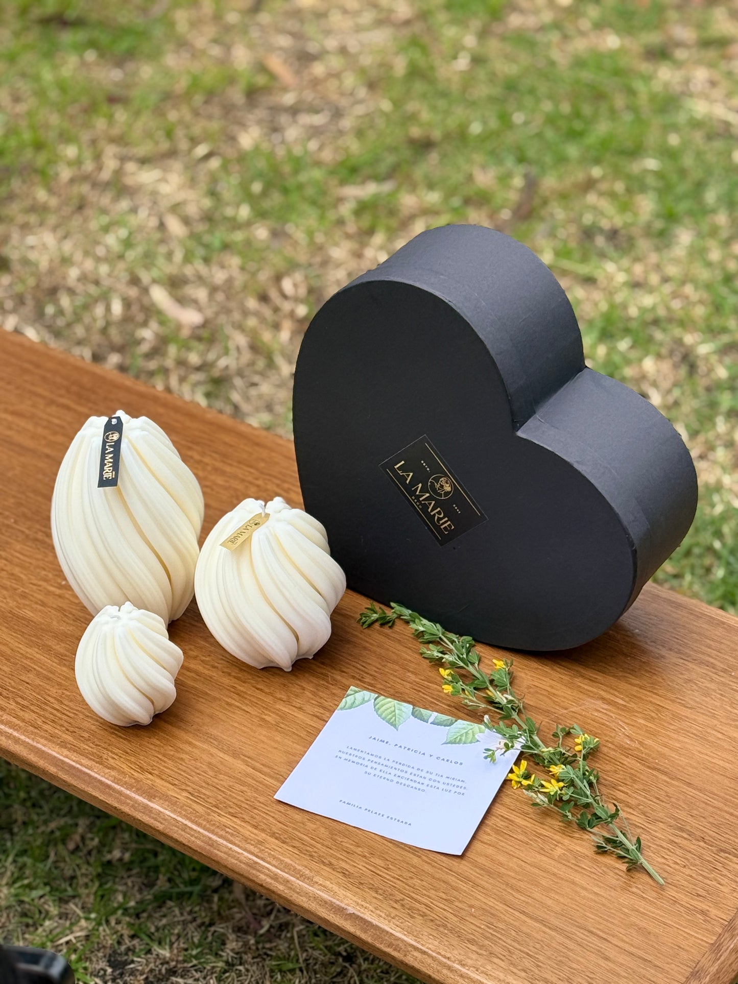 Set Harmonie incluye caja de lujo
