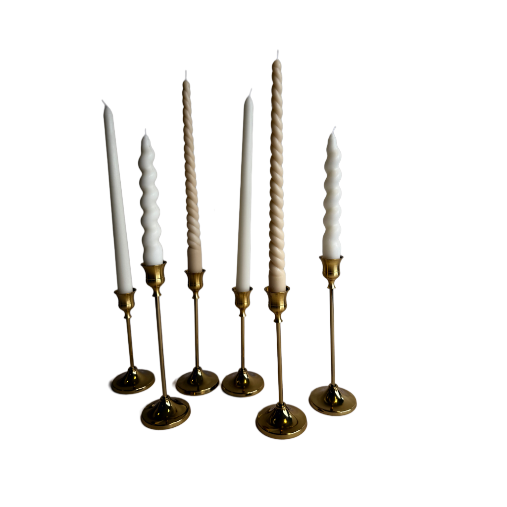 Candelabros Dorados